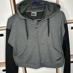 Gym shark cropped hoodie. Medium